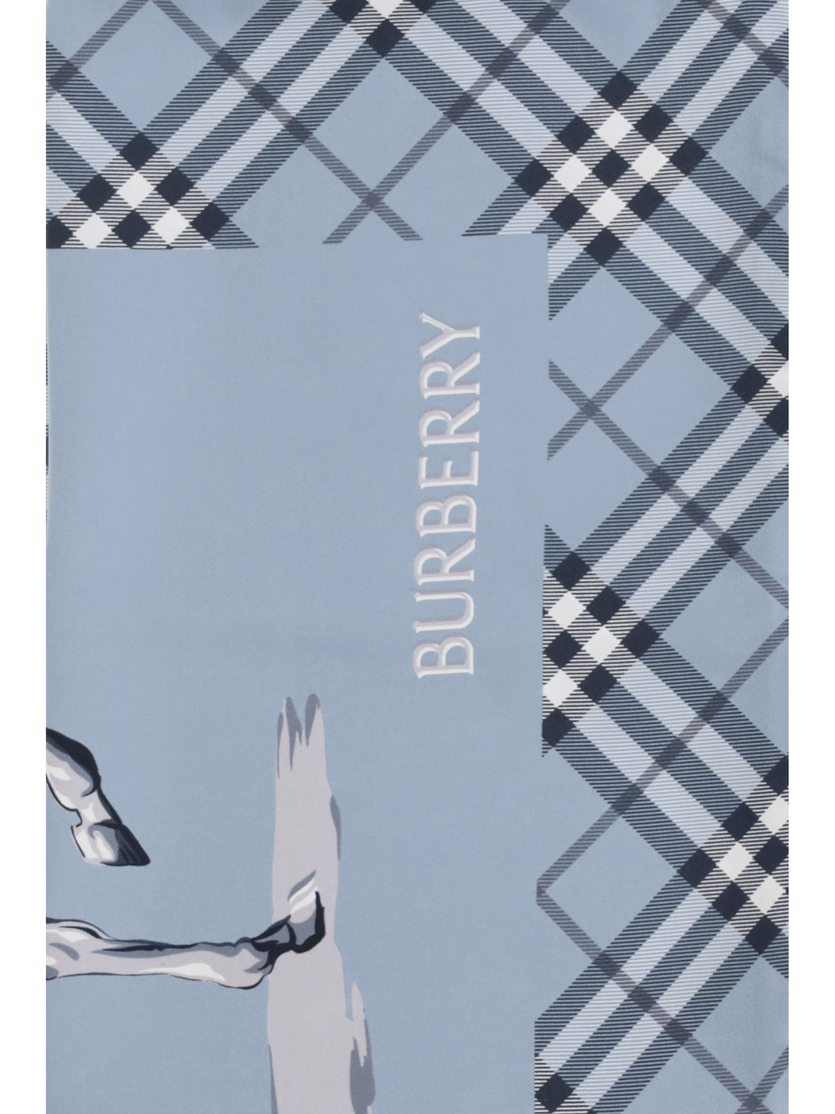 Burberry Archive Knight Scarf - Bank Blue