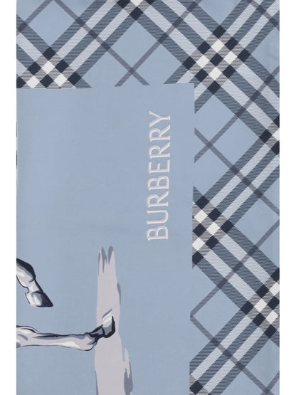 Burberry Archive Knight Scarf - Bank Blue