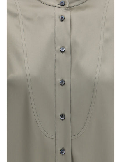BRUNELLO CUCINELLI Silk Shirt with monili details