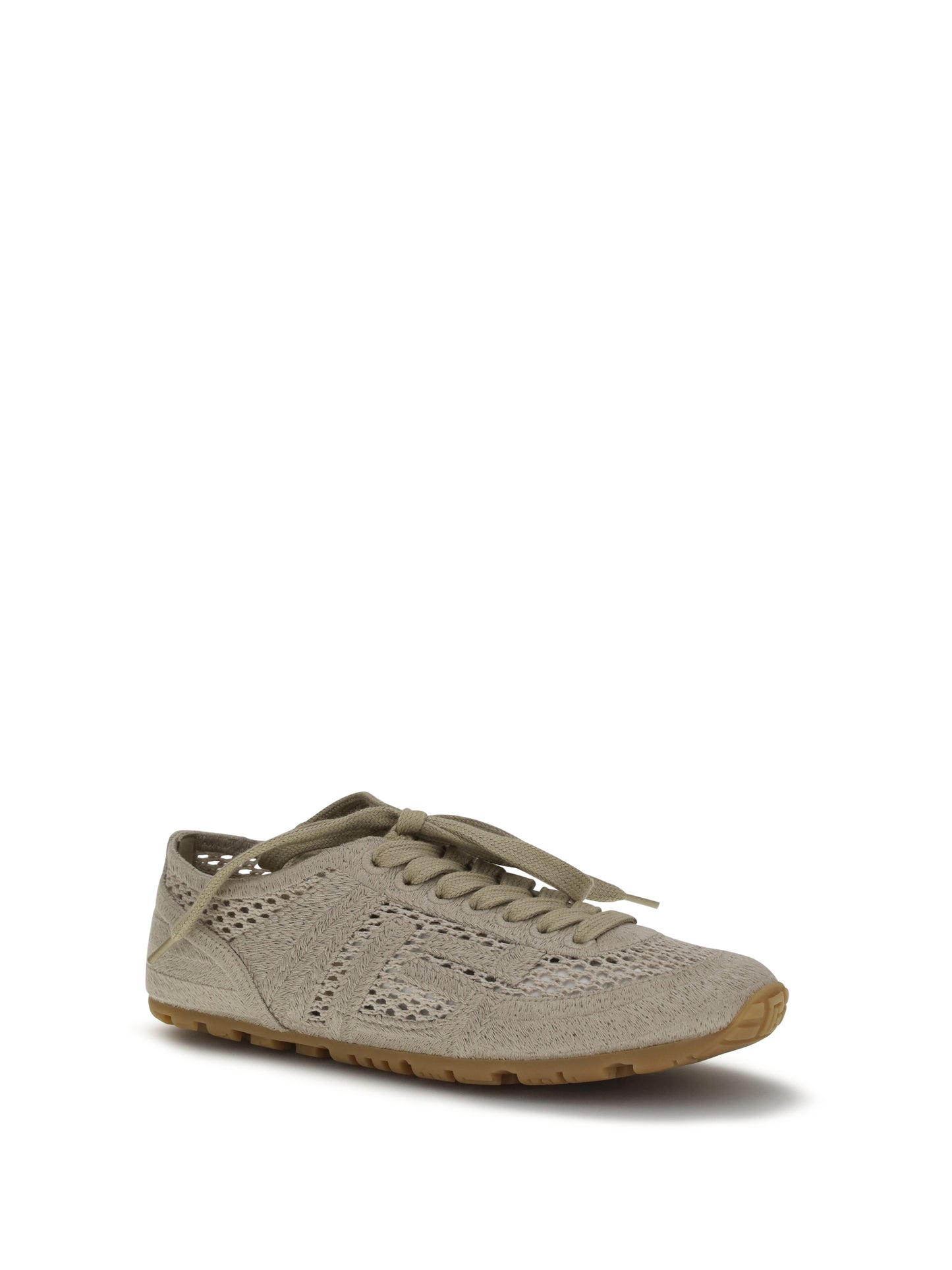 BALMAIN Racer 45 Sneakers in macramé