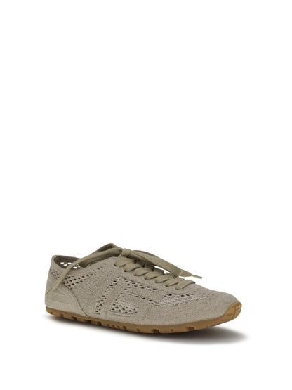 BALMAIN Racer 45 Sneakers in macramé