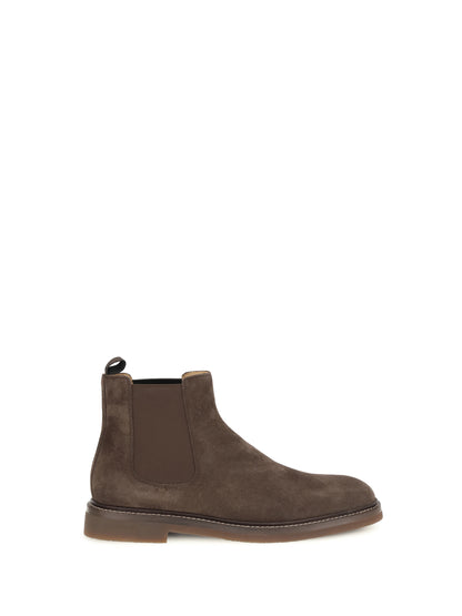 Brunello Cucinelli Chelsea Boots - Moka