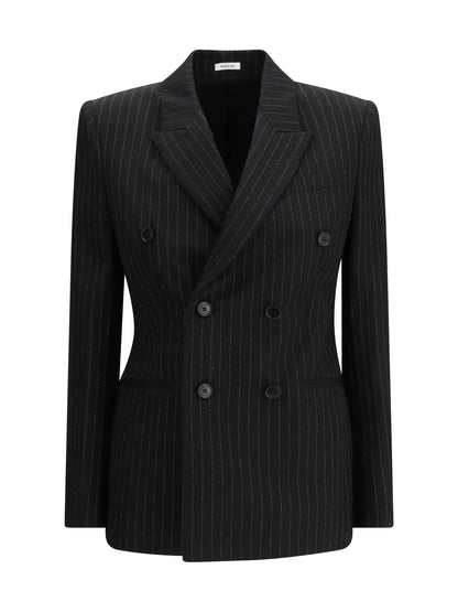 ALEXANDER McQUEEN Pinstriped double-breasted Jacket