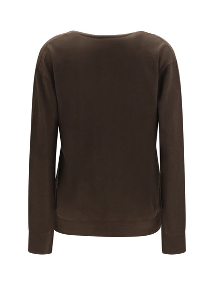 Toteme V-neck cashmere-blend Sweater - Fondante