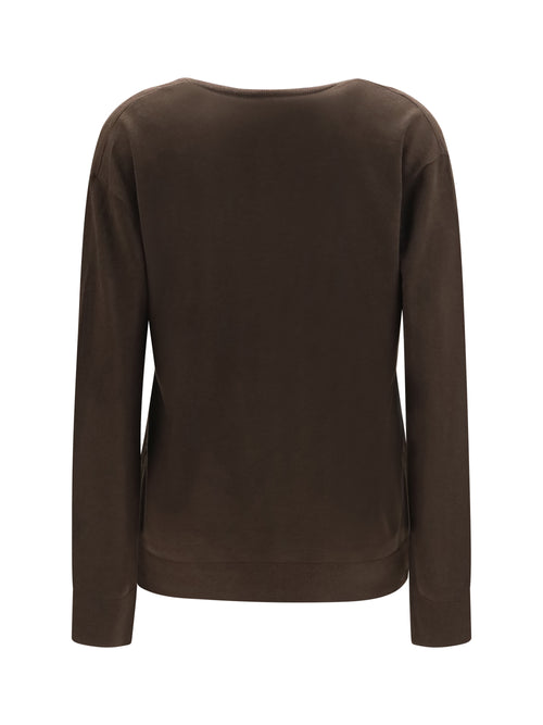Toteme V-neck cashmere-blend Sweater - Fondante