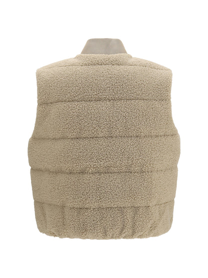 Parajumpers Simaw padded bouclé Vest - Sun Kissed