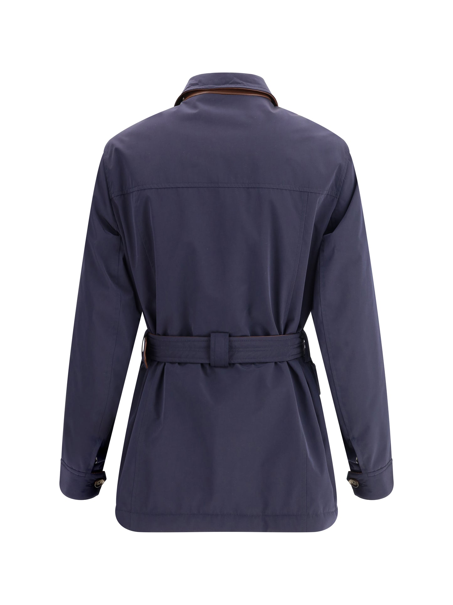 BRUNELLO CUCINELLI Membraned nylon saharan Jacket
