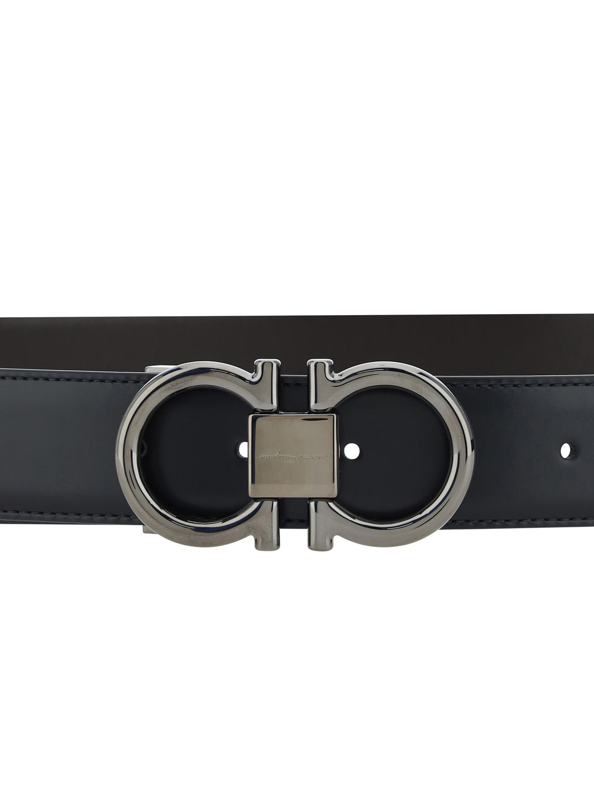 Ferragamo Gancini Belt - Black