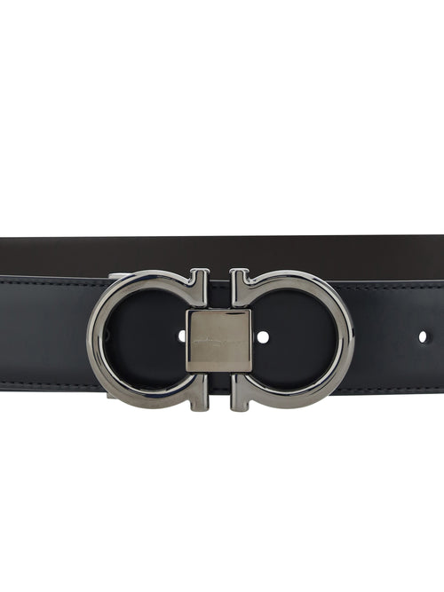Ferragamo Gancini Belt - Black
