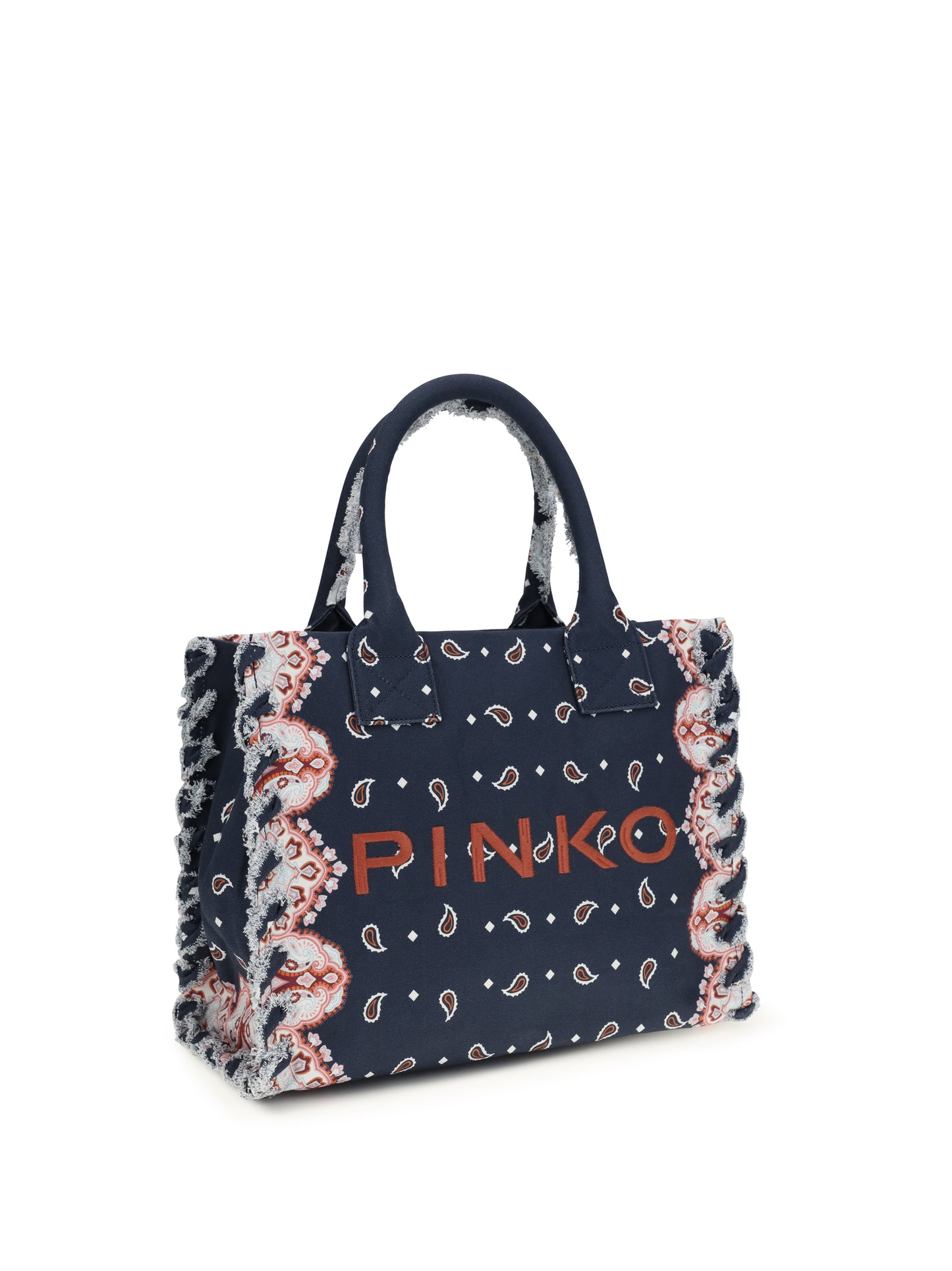 PINKO Canvas Tote Bag