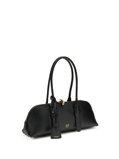 PINKO Large Bowling Baguette Shoulder Bag