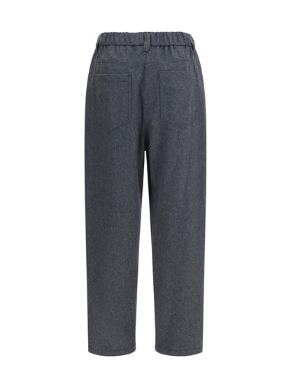BRUNELLO CUCINELLI Stretch wool Pants