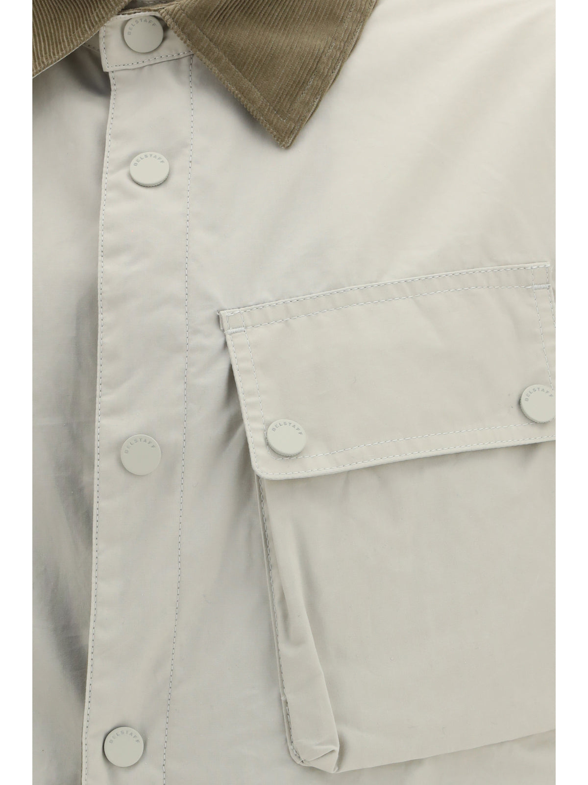 Belstaff Ground Jacket with velvet collar - Silver Birch