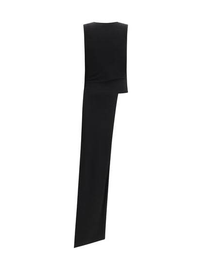 AMI PARIS Sleeveless Top with lavallière neckline in jersey