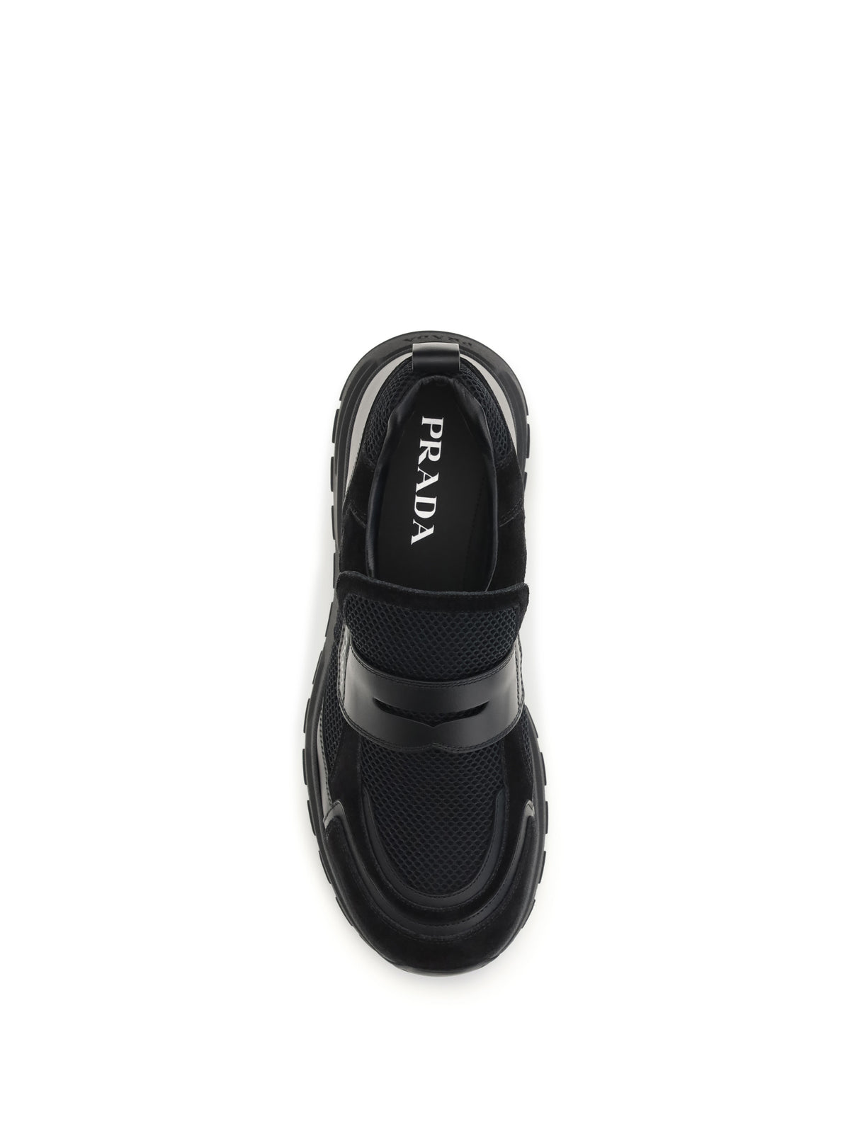 Prada Sport mesh Loafers - Black