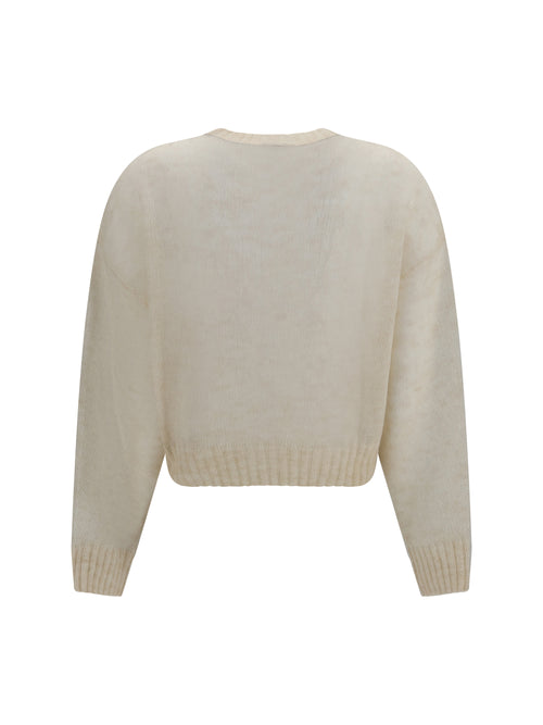 Brunello Cucinelli Wool mohair Sweater - Ivory