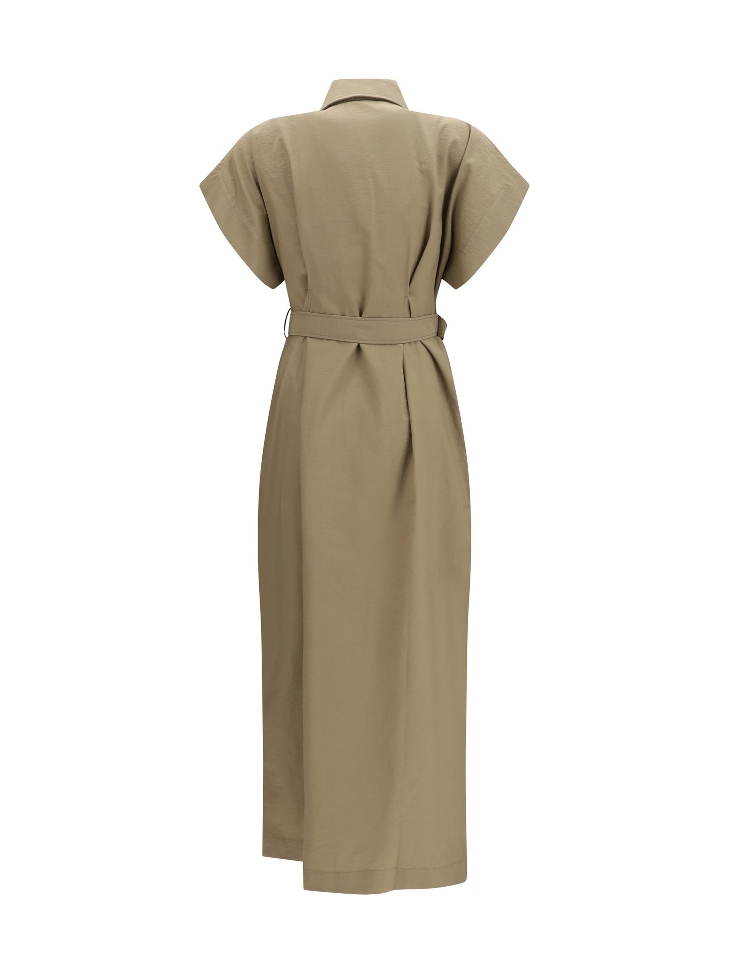 BRUNELLO CUCINELLI Pocket belted midi Dress