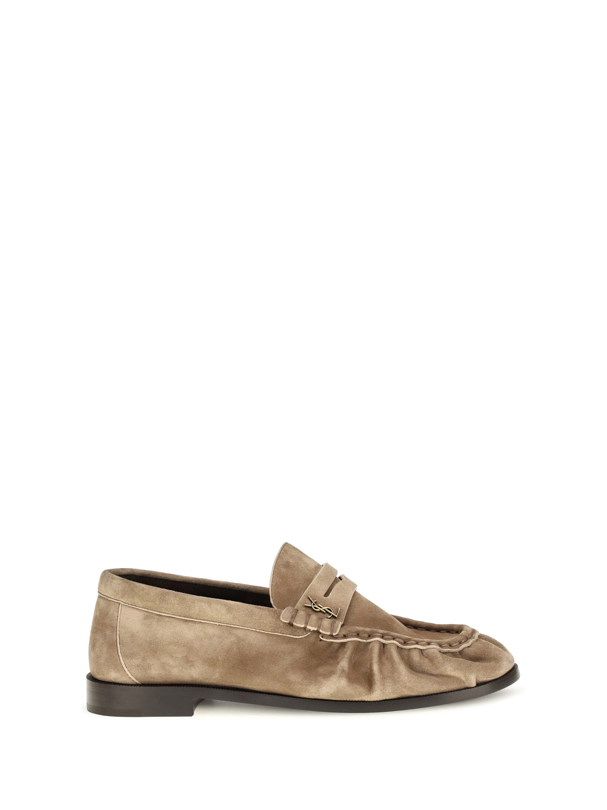 Saint Laurent Le Loafer suede Loafers - City Nude