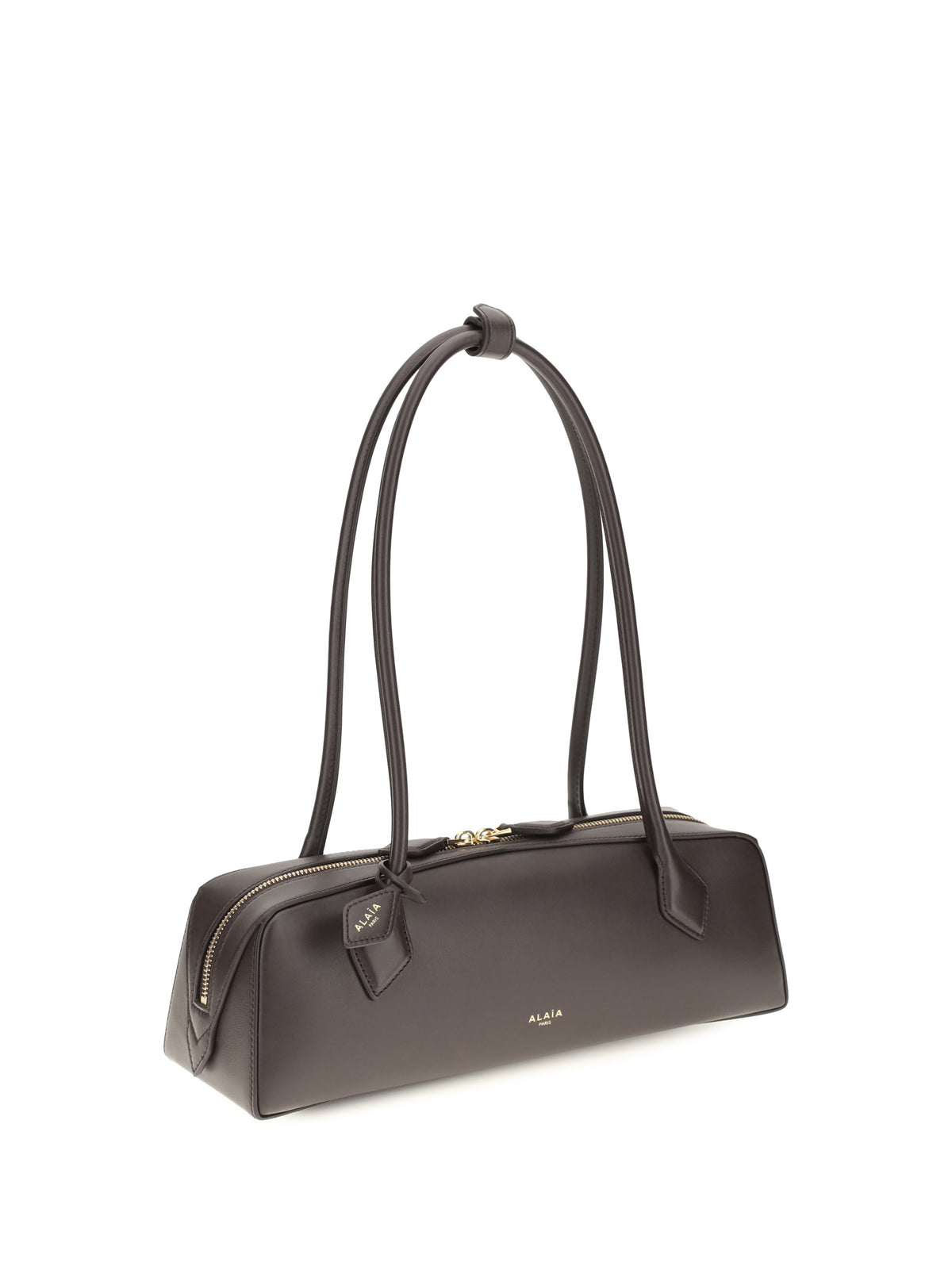 Alaïa Small Le Teckel Shoulder Bag - Brun Fume