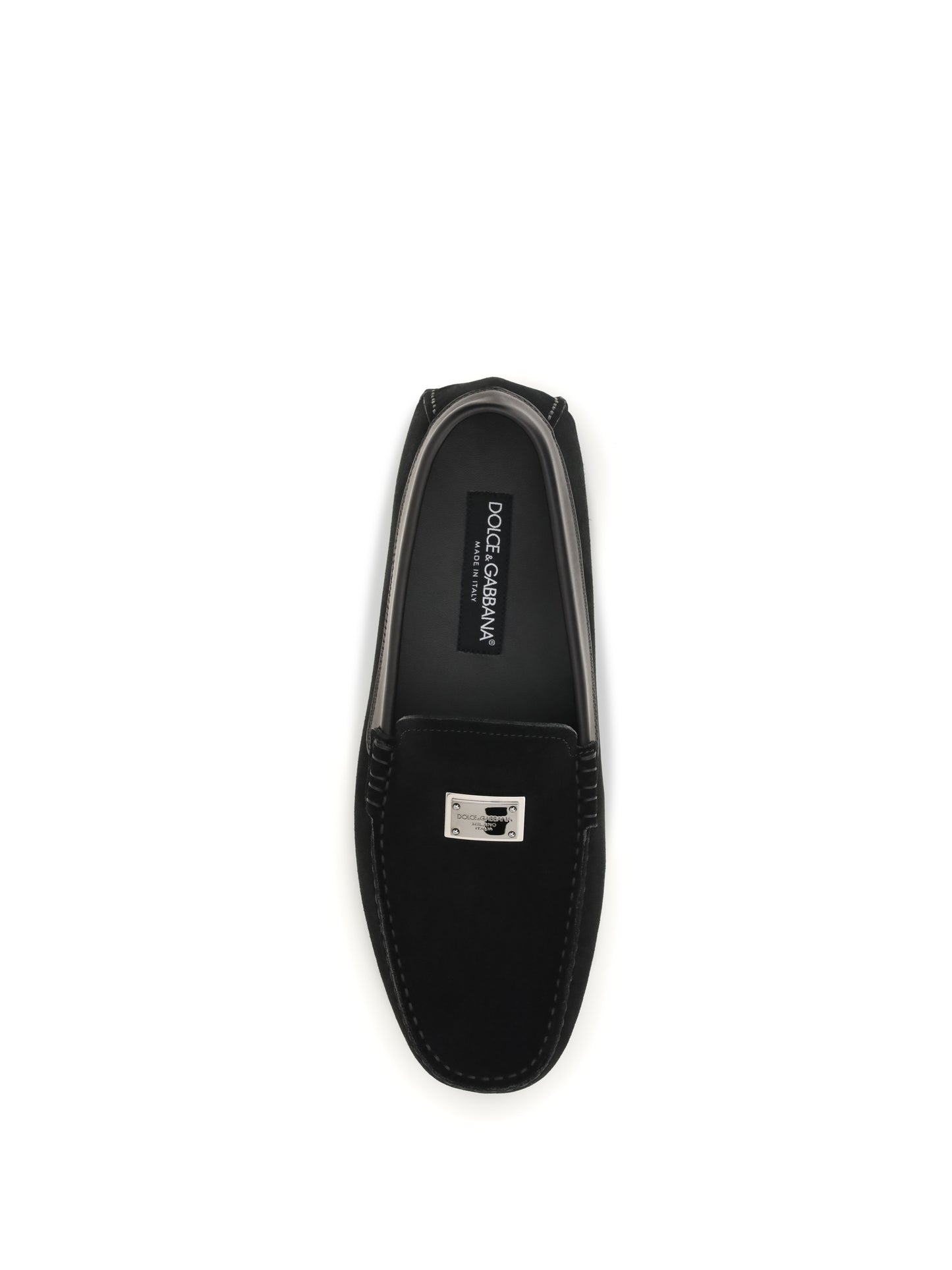 DOLCE & GABBANA Suede Loafers