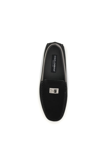 DOLCE & GABBANA Suede Loafers