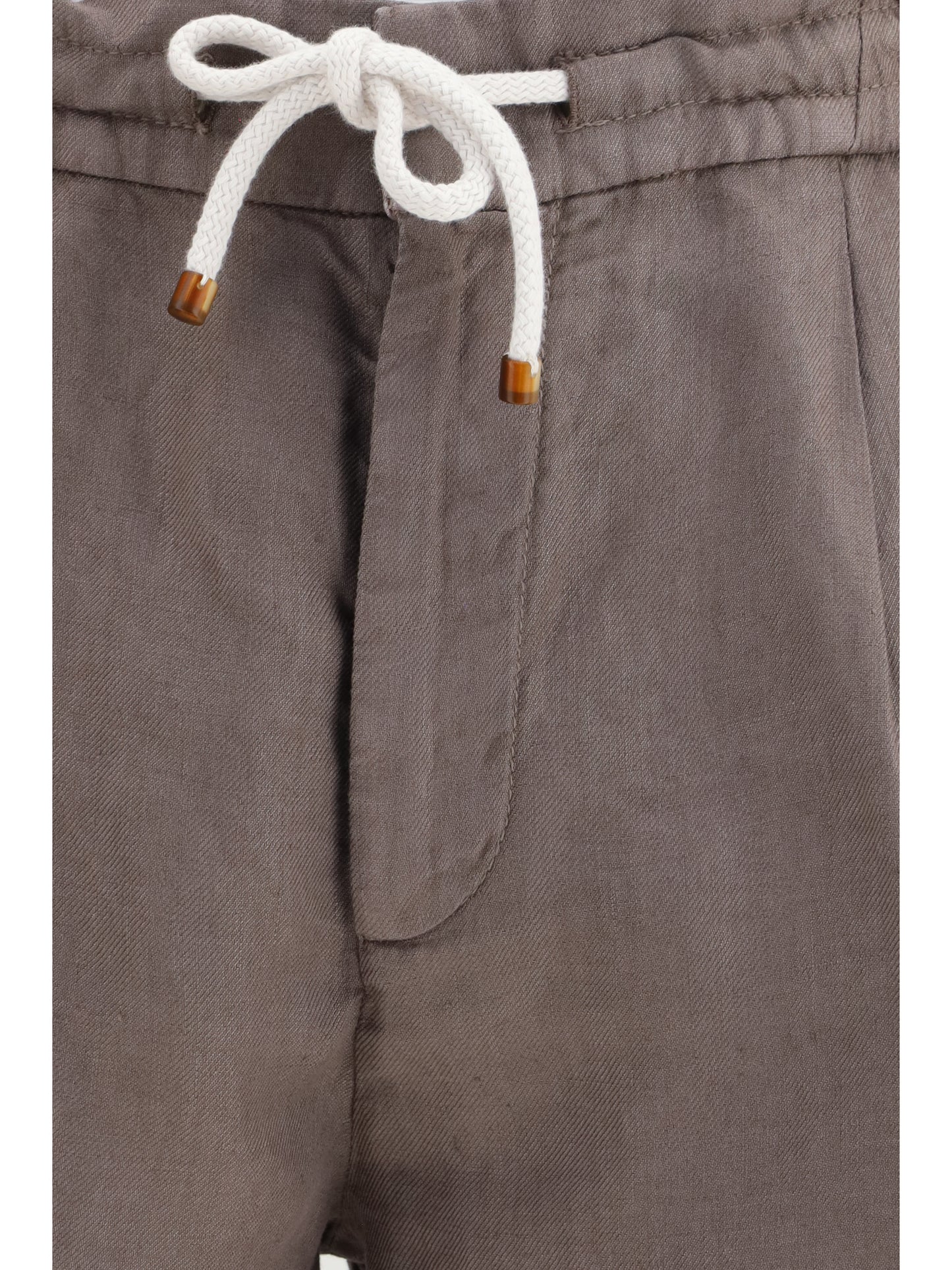 BRUNELLO CUCINELLI Linen Dyed Shorts
