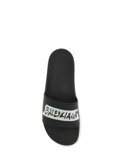 BALENCIAGA Slide Pool Slippers