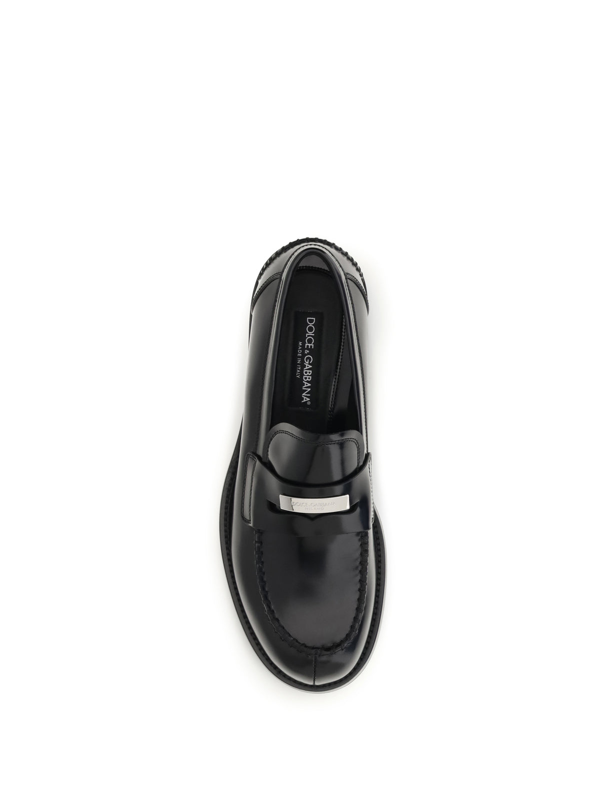 Dolce & Gabbana Calfskin leather Loafers - Black