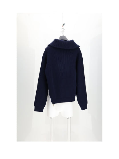 Celine TRUCKER SWEATER - Navy