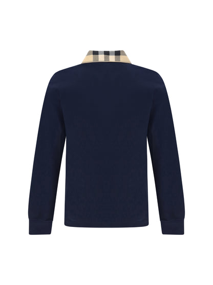 BURBERRY Cody long sleeve cotton Polo