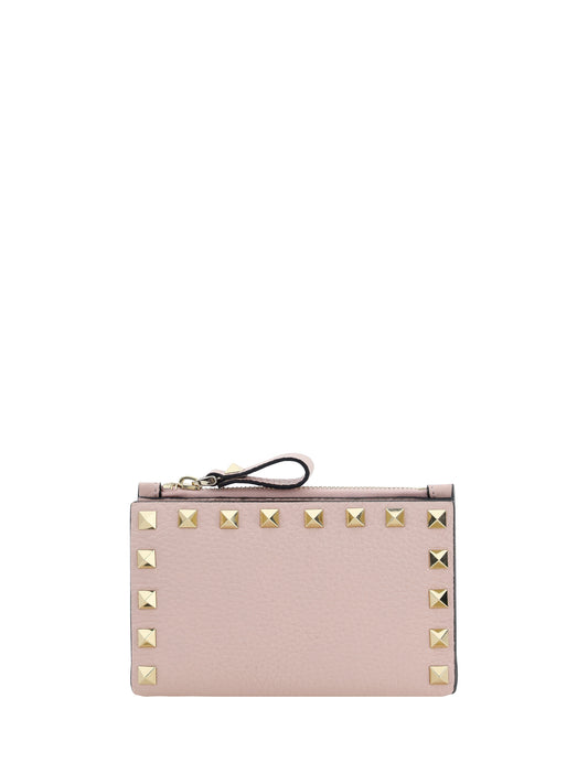 VALENTINO GARAVANI Rockstud zip Card Holder