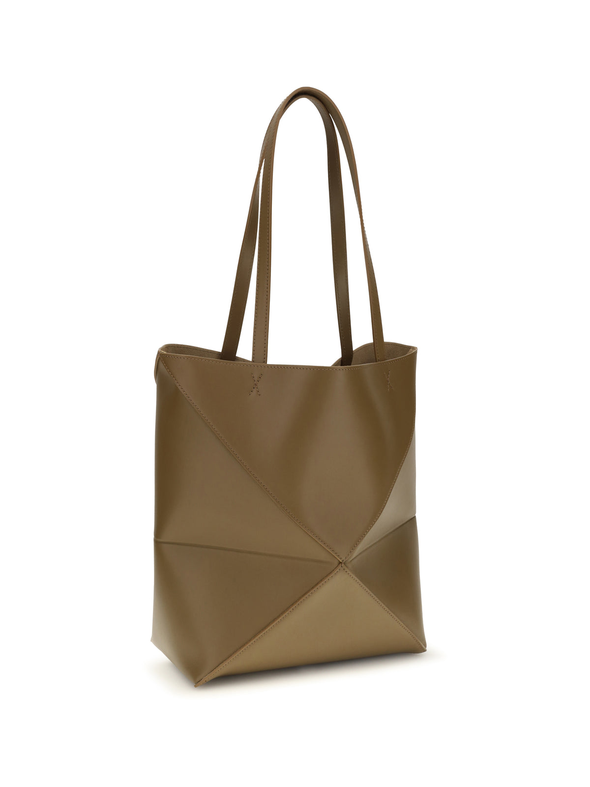 Loewe Puzzle Fold Tote Bag - Bronze