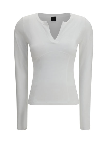 PINKO Sweater long-sleeve with V-open neckline
