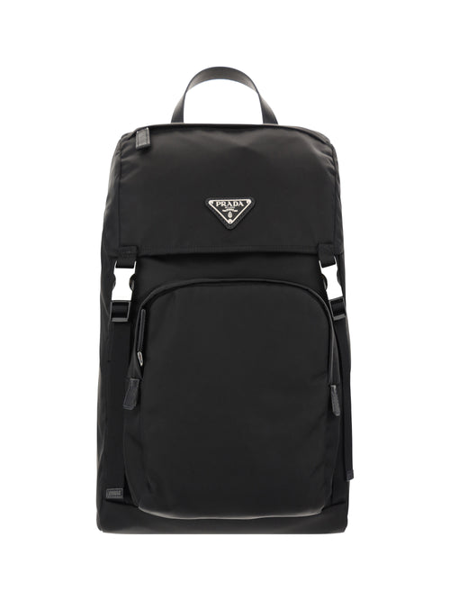 Prada Re-Nylon Backpack - Black