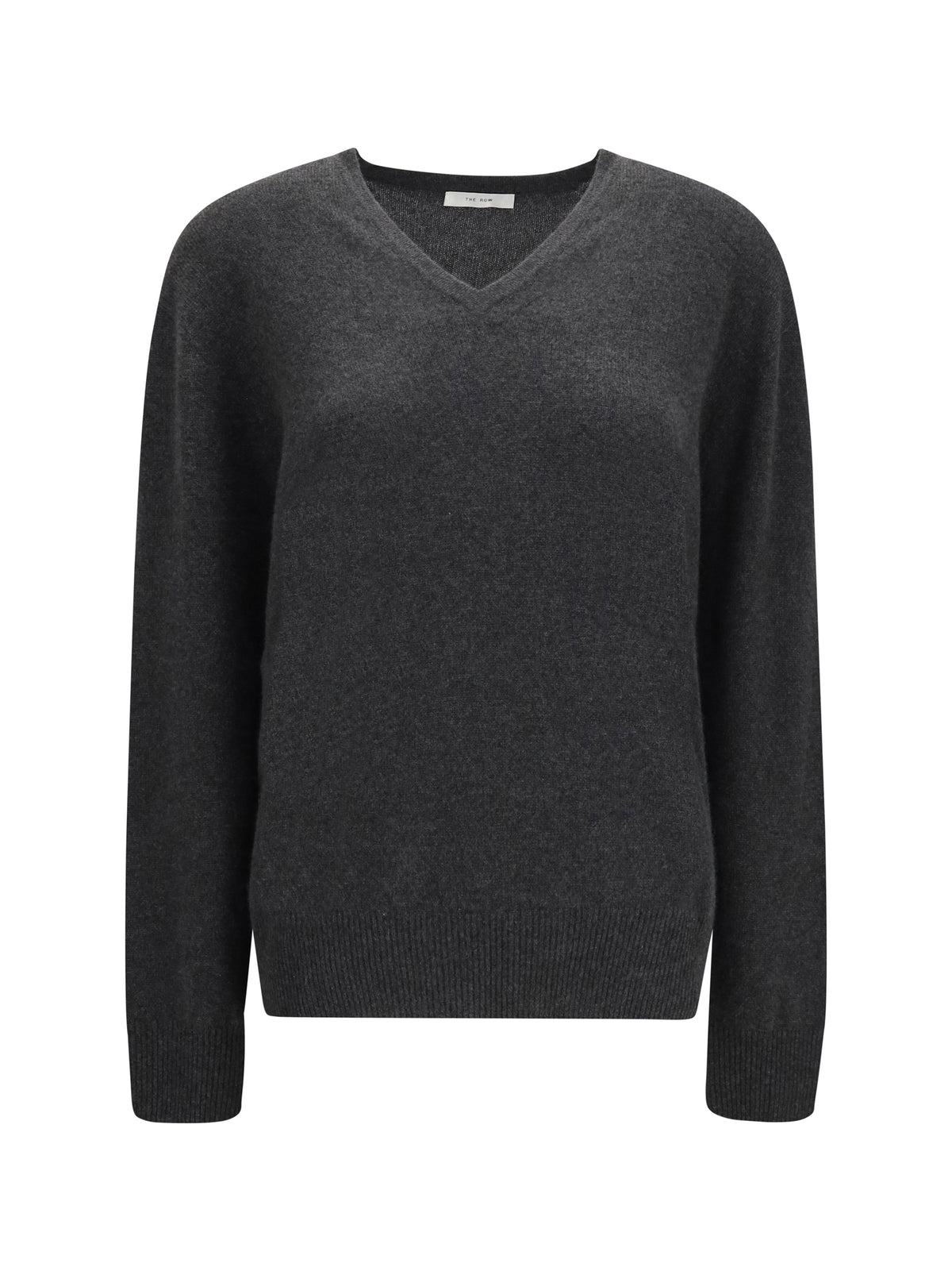The Row Pihla baby cashmere Sweater - Anthracite