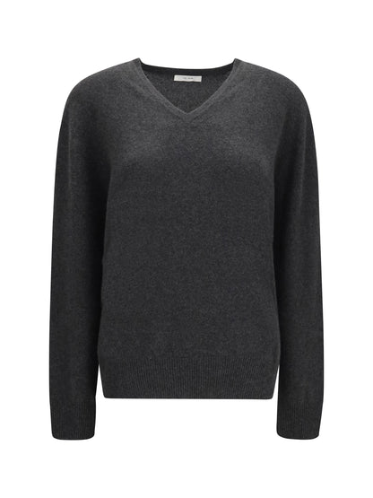 The Row Pihla baby cashmere Sweater - Anthracite