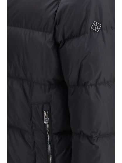 Herno Quilted Hooded Puffer Jacket - Black