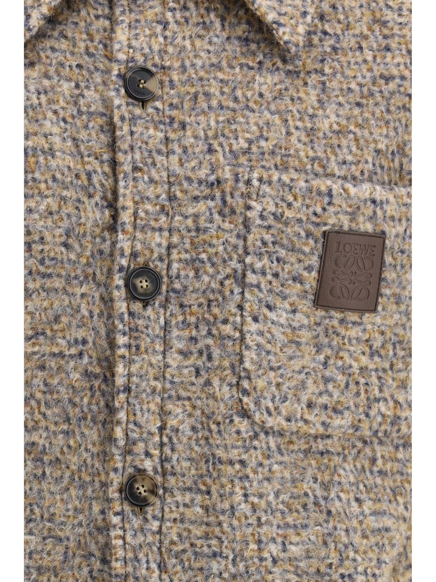 LOEWE Mélange wool blend Overshirt