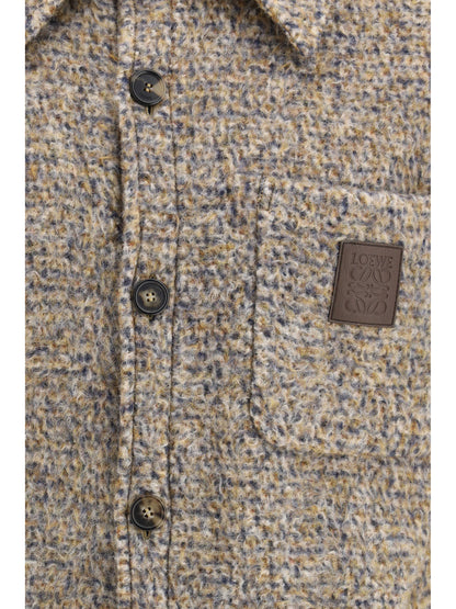 LOEWE Mélange wool blend Overshirt