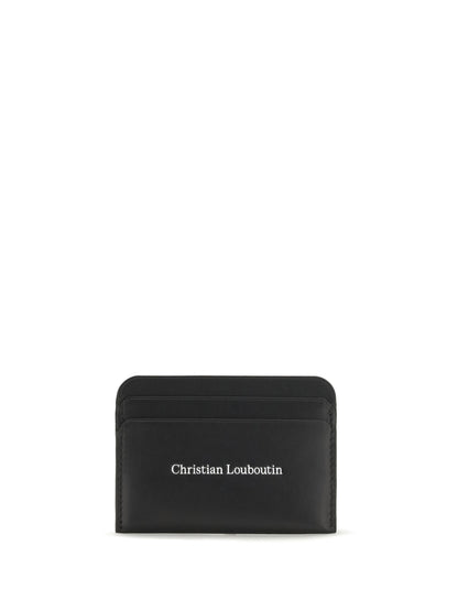 Christian Louboutin Canopy leather Card Holder - Black