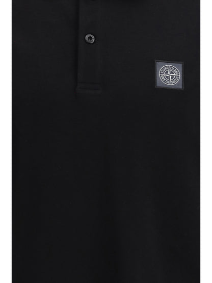 STONE ISLAND Short-sleeved Polo Shirt