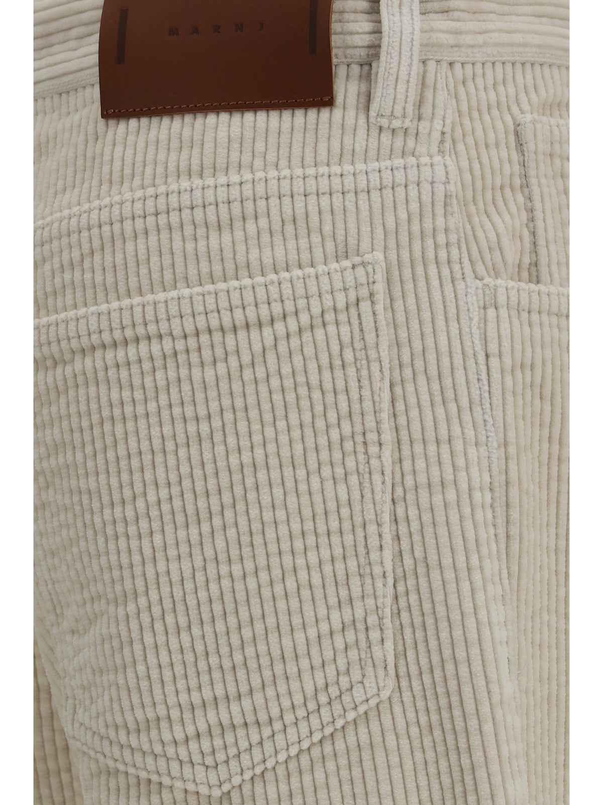 Marni Corduroy flare Pants - Fog