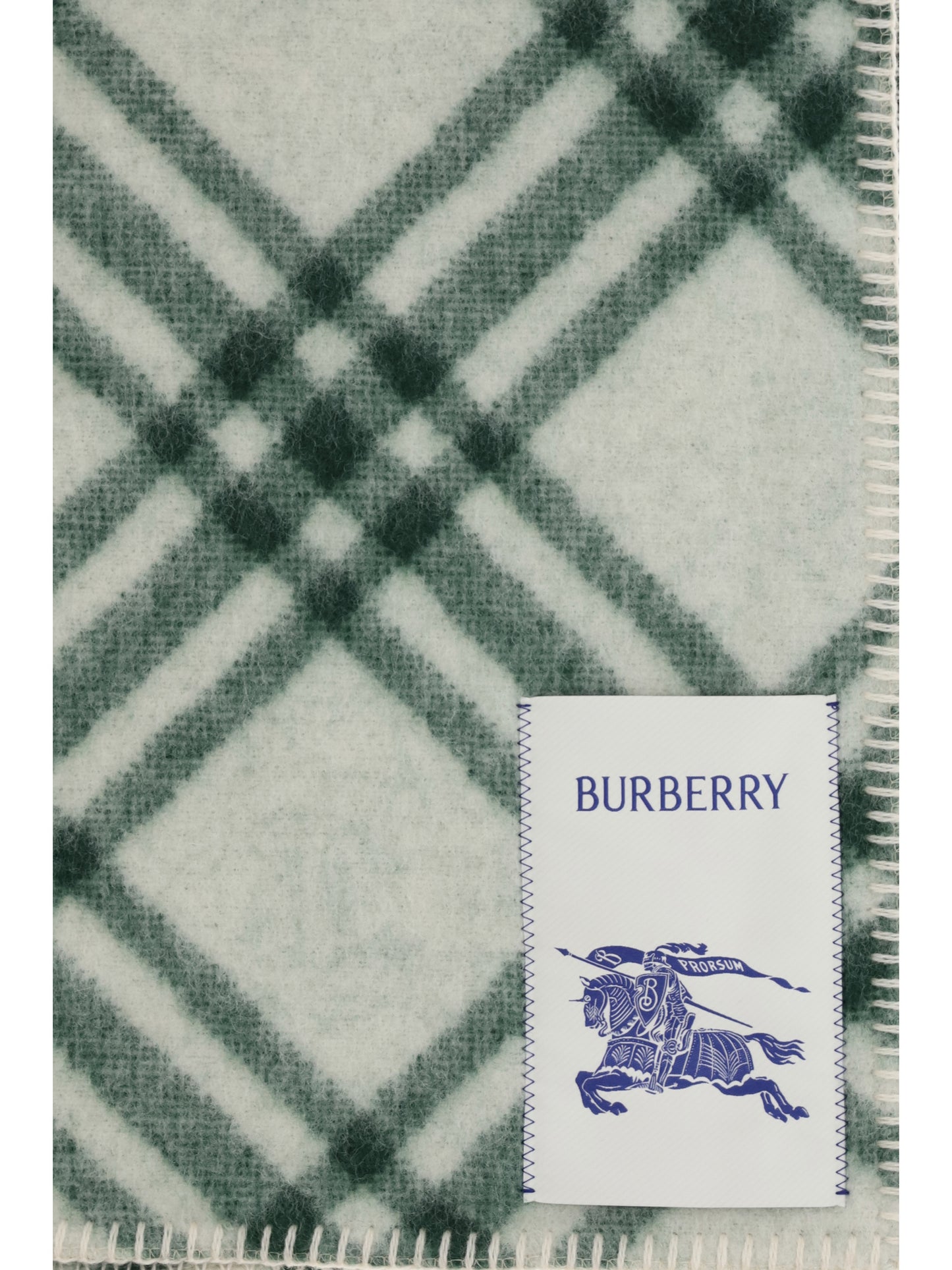 BURBERRY Check wool Scarf