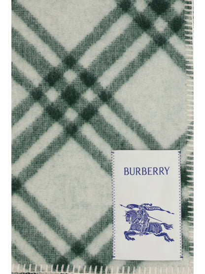 BURBERRY Check wool Scarf