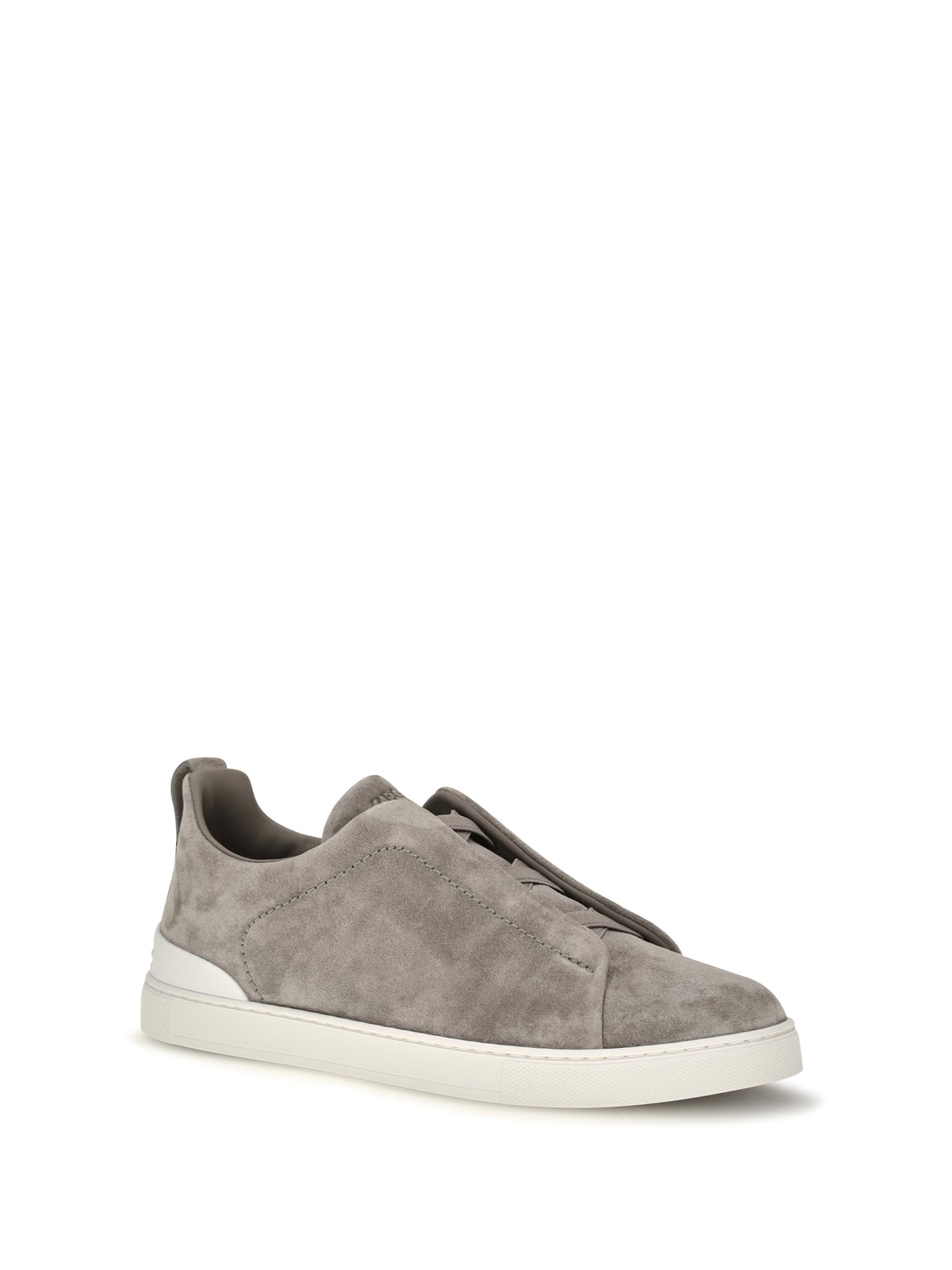 Zegna Triple Stitch suede Sneakers - E2