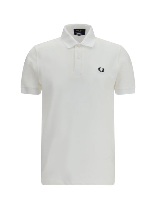 Fred Perry M3 cotton piqué Polo - White