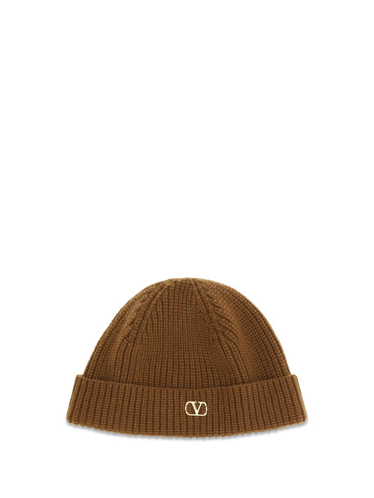 VALENTINO GARAVANI VLogo Beanie in cashmere