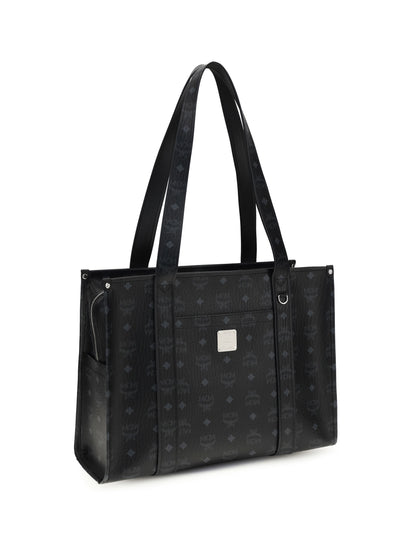 MCM Aren Visetos Tote Bag