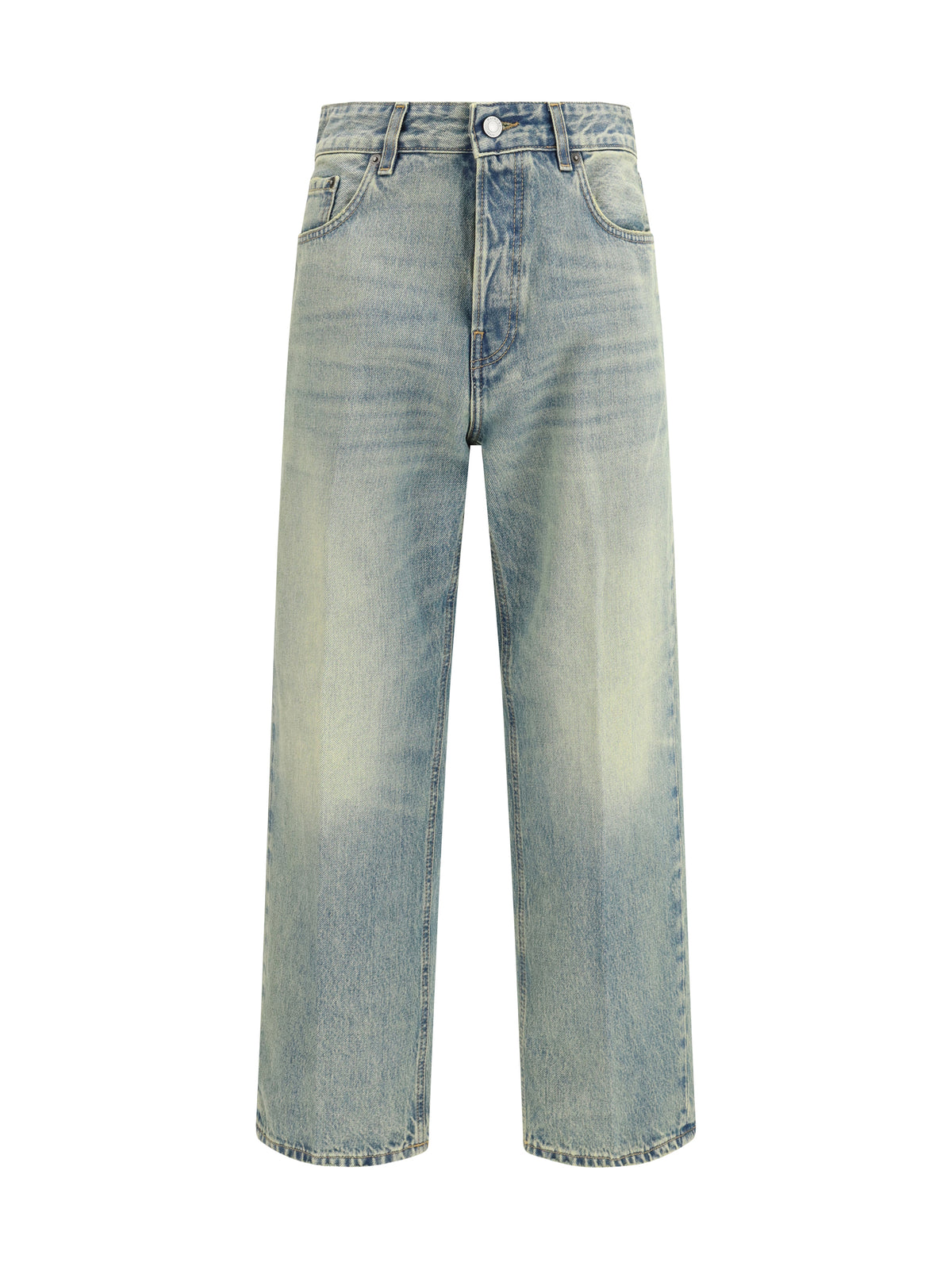 Haikure Straight-leg Jeans - Earth Blue