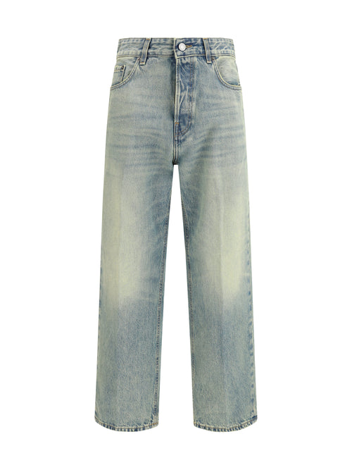 Haikure Straight-leg Jeans - Earth Blue